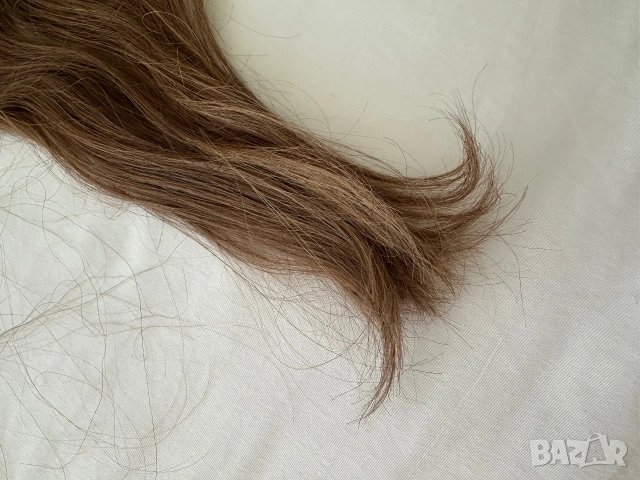 Естествена коса 200 гр., 60 см , нова, снимка 7 - Аксесоари за коса - 54984784
