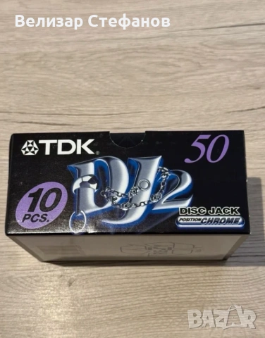 Продавам чисто нови касети TDK DJ2 Disc Jack Position Chrome (50 минути, снимка 3 - Други - 54393917