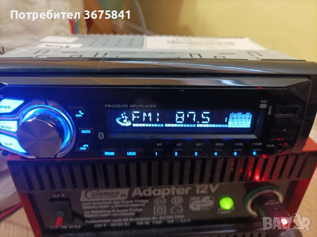MP3 / FM Radio / USB / SD card / за кола , снимка 2 - Аксесоари и консумативи - 54245787