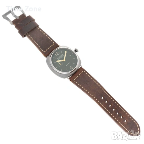 Panerai Radiomir 8 Days 45mm Steel Green Dial Automatic, снимка 7 - Мъжки - 54779982