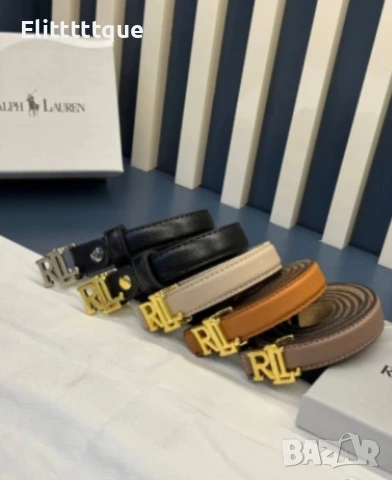 колани от естествена кожа в кутия 2см Ralph Lauren 