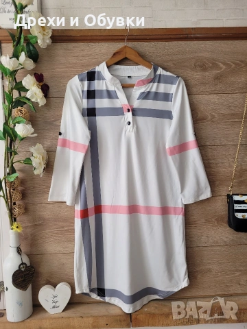 Нова рокля тип BURBERRY , снимка 2 - Рокли - 55067510