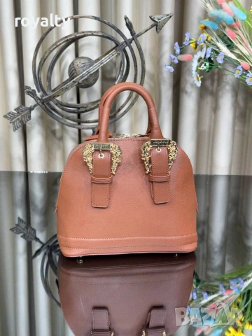Versace Нова Дамска Кожена Чанта Различни Цветове , снимка 2 - Чанти - 55288945