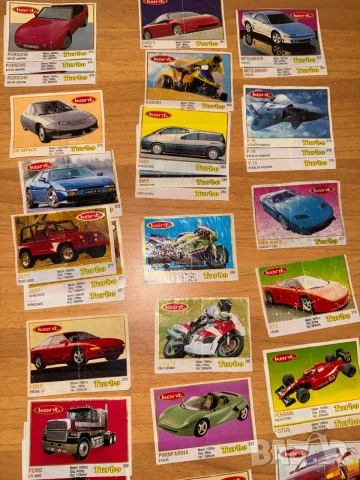 Картинки от дъвки Turbo Kent, снимка 6 - Други ценни предмети - 54992467