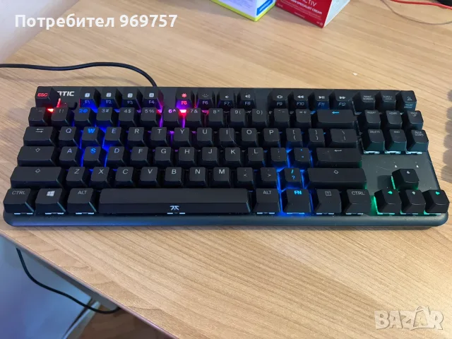 Механична клавиатура fnatic MiniStreak Speed, снимка 4 - Клавиатури и мишки - 55602731
