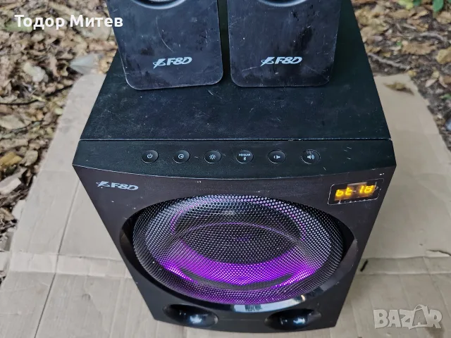 Буфер с Bluetooth и USB F&D F770X, снимка 5 - Bluetooth тонколони - 55675006