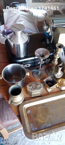 Месингови медни и хром, снимка 5 - Други ценни предмети - 53983193