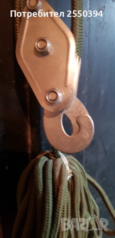 Въжена макара -полиспаст, снимка 2 - Други инструменти - 54347179