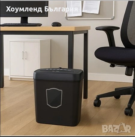 Шредер за хартия-машина за унищожаване на документи с ПОДАРЪК, снимка 2 - Принтери, копири, скенери - 54472344