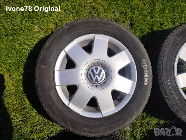 ПРОМОЦИЯ АЛУМИНИЕВИ ДЖАНТИ за VW POLO BBS 5x100 14 цола.Отлично състояние., снимка 8 - Гуми и джанти - 54810642