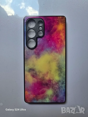 Калъфи за Samsung S25 Ultra със стъклен гръб и авторски дигитални рисунки, снимка 4 - Калъфи, кейсове - 54978840