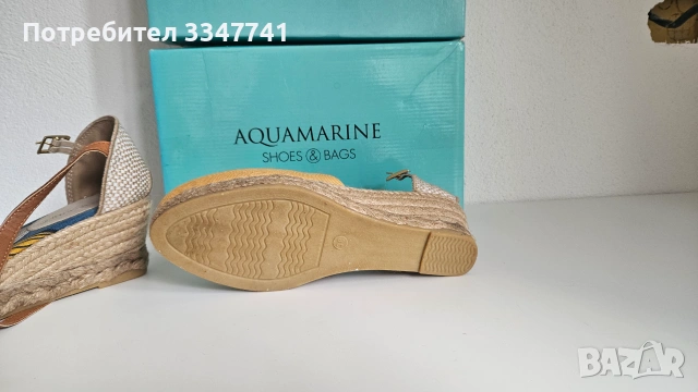 Лятно сабо цвят горчица Aquamarin , снимка 4 - Сандали - 55160965