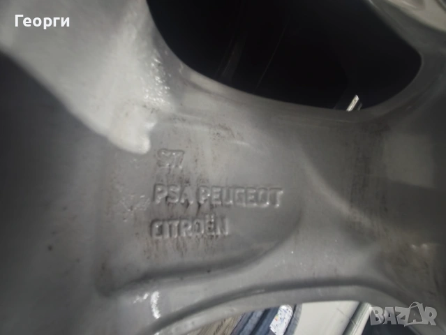 4бр. алуминиева джанта 4x108 16цола за Citroen, снимка 6 - Гуми и джанти - 54663337