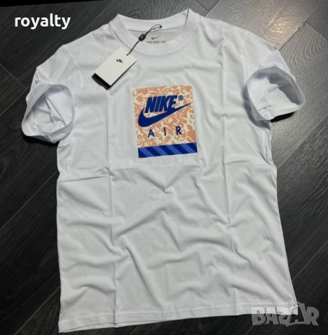 Нови Бели Маркови Мъжки Тениски Различни Марки 