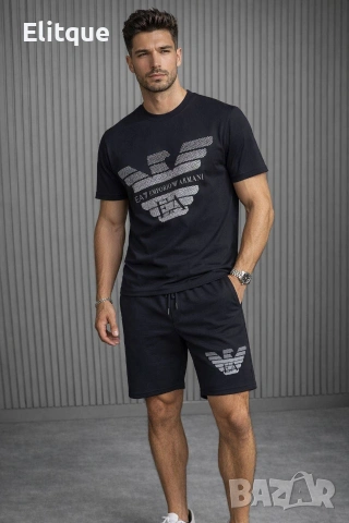 мъжки летни екипи emporio armani Hugo boss guess , снимка 10 - Спортни дрехи, екипи - 54734786