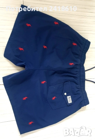POLO Ralph Lauren Embroidered Logo Mens Swimwear Stretch Size L ОРИГИНАЛ! Мъжки Бански!