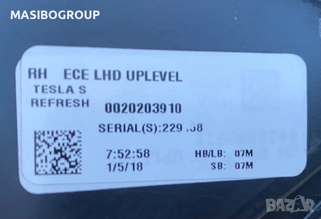 Фар десен фарове Full Led за Тесла Tesla S фейс, снимка 8 - Части - 42814259