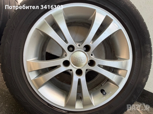Джанти 16 5х112 + Гуми Dunlop SP Sport