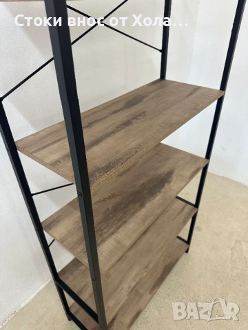 Библиотека VASAGLE с 6 рафта, Етажерка за книги, 30 x 80 x 186 см, снимка 7 - Секции и витрини - 54859071