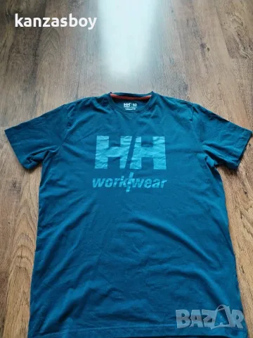 helly hansen workwear - мъжка тениска ХЛ КАТО НОВА , снимка 6 - Тениски - 55443370