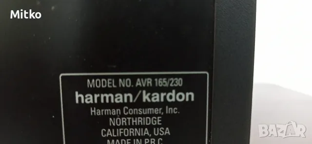 Harman Kardon AVR 165/230 HDMI USB дистанционно, снимка 6 - Ресийвъри, усилватели, смесителни пултове - 55345338