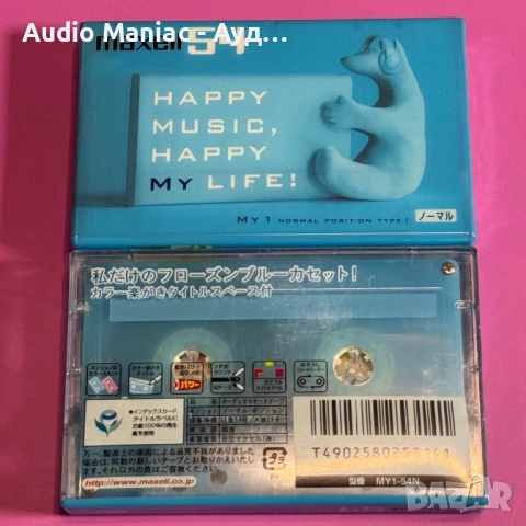 Аудио касети Maxell My 1 Type I - 2000-2001 JP , снимка 5 - Декове - 54897827