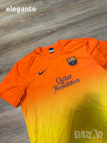 Оригинална мъжка футболна тениска Nike x Barcelona Away / Гостуваща 2012/13 , XXL размер , снимка 6 - Спортни дрехи, екипи - 54369422