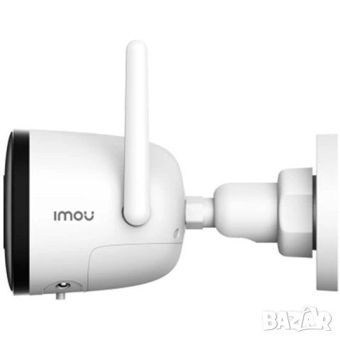 Външна Охранителна WiFi Камера Imou Bullet 2C, 4MP (2K) с AI Засичане на Хора и Микрофон, снимка 3 - IP камери - 54356022
