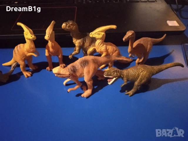 Лот от 15 гумени динозавъра – „Jurassic park“ у дома!, снимка 6 - Играчки за стая - 54323990