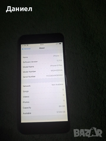 iphone 6plus  64gb, снимка 2 - Apple iPhone - 55001352