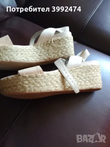 Дамски сандали, Clarks, размер-38, снимка 2 - Сандали - 55393528