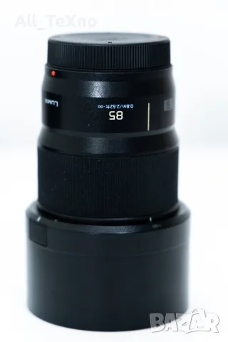 Обектив Panasonic Lumix S 85mm f/1.8 - Буквално НОВ, снимка 3 - Обективи и филтри - 55629651