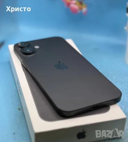 ГАРАНЦИОНЕН!!! Apple iPhone 16 Plus, 128GB, 5G, Black, снимка 6 - Apple iPhone - 55679920