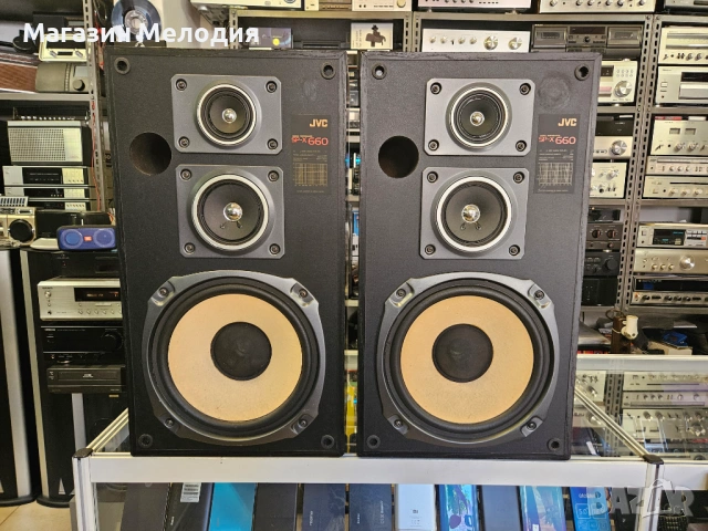 Тонколони JVC SP-X 660 – Мащабен звук от златната ера на японското Hi-Fi