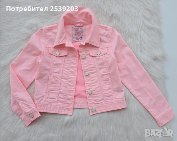 Детско дънково яке 9-10 години , снимка 7 - Детски якета и елеци - 53980688