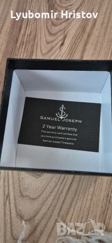 Часовник Samuel Joseph, снимка 5 - Мъжки - 54525113