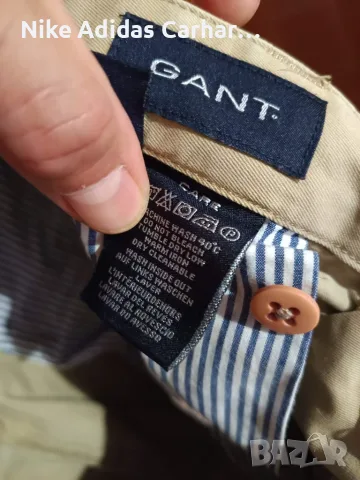 Оригинален мъжки chino панталон Gant в много добро състояние!, снимка 3 - Панталони - 55548569