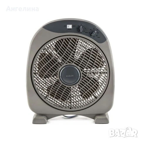 Вентилатор подов 12''Muhler SMX-1235, 35W, бокс, таймер, снимка 9 - Вентилатори - 55128984