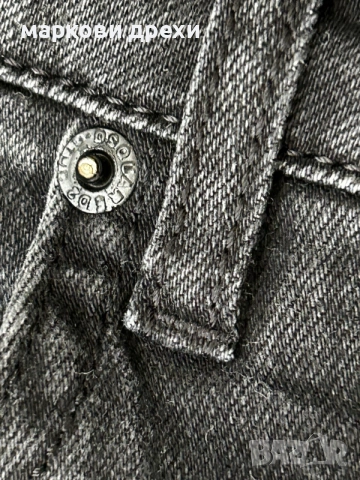 DSQUARED2 TIDY BIKER JEAN Измит деним Slim Fit Износени дънки Размер IT 46 / W32, снимка 8 - Дънки - 55470589