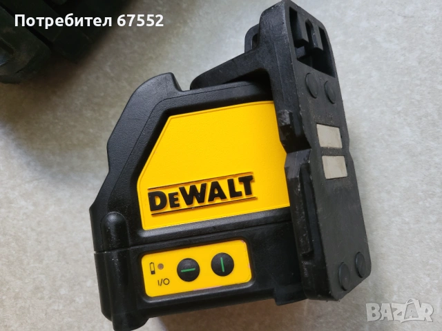 Зелен лазер DeWalt DW088CG. В перфектно състояние. 80€ Цената е крайна!, снимка 3 - Други инструменти - 54818305