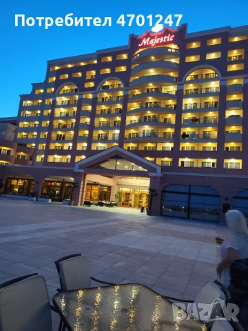Двустаен апартамент на ПЪРВА ЛИНИЯ в Majestic Beach Resort, Слънчев бряг – Опция Ultra All Inclusive