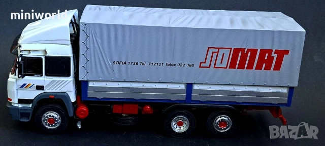 Iveco TurboStar 480 SOMAT - мащаб 1:43 на DeAgostini моделът е нов в блистер, снимка 10 - Колекции - 55289991