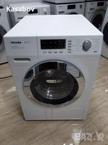 XL 8кг/5кг Miele WT1 Пералня със Сушилня TwinDos Миеле 12м Гаранция