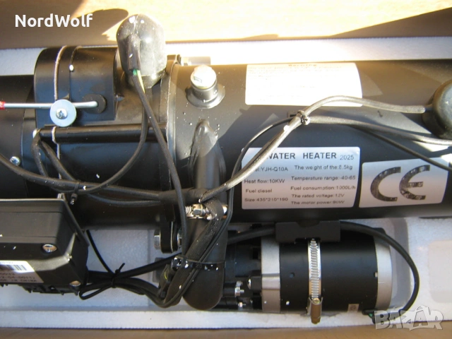 Водонагревател Печка за МПС 10 kW 12 V