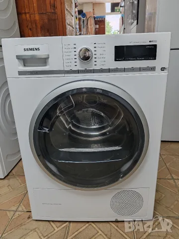 Като нова сушилня с термопомпа Сименс Siemens IQ 700 A+++ с WI-FI 8кг 2 години гаранция! , снимка 2 - Сушилни - 55438833
