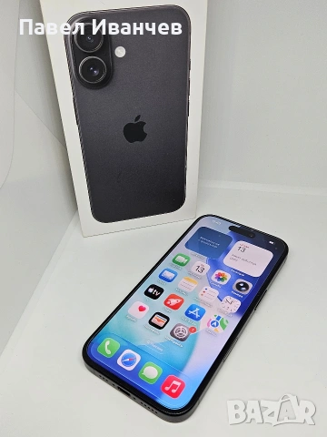 iPhone 16 Black 128GB 92% 379Цикъла