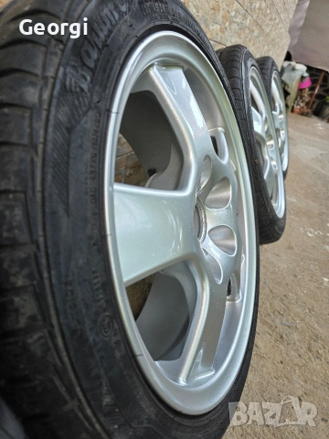 Продавам ОРИГИНАЛНИ джанти+гуми 16 ' цола 5x100 7,5J ET35, снимка 4 - Гуми и джанти - 55020832