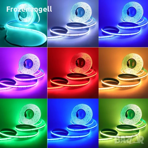 24V RGB RGBW RGBWW RGBCCT COB LED Strip 840