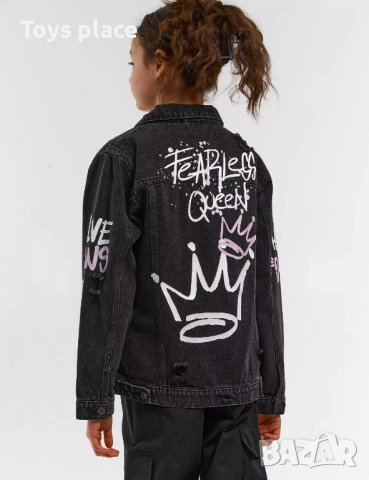 152 Страхотно детски дънково яке Актуален модел, снимка 3 - Детски якета и елеци - 50657677