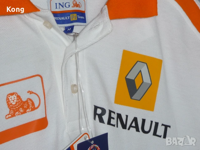 Renault ING Racing F1 Jersey total Formula 1 Mammut Рено Мамут тениска Формула 1, снимка 8 - Тениски - 55163648